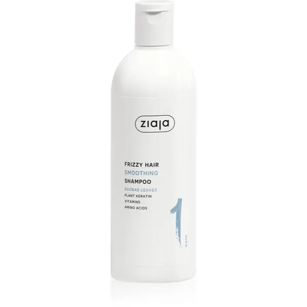 Ziaja Ziaja Plant Essentials Baobab Leaves šampon za zaglađivanje vlasi za kovrčavu kosu 400 ml