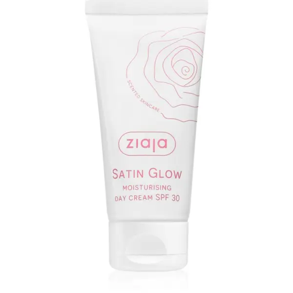 Ziaja Ziaja Satin Glow Moisturising Day Cream hidratantna dnevna krema SPF 30 50 ml