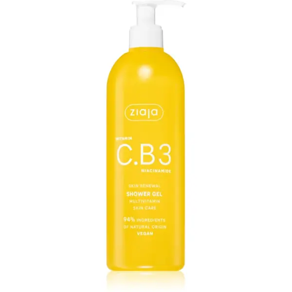 Ziaja Ziaja Vitamin C.B3 Niacinamide osvježavajući gel za tuširanje 400 ml