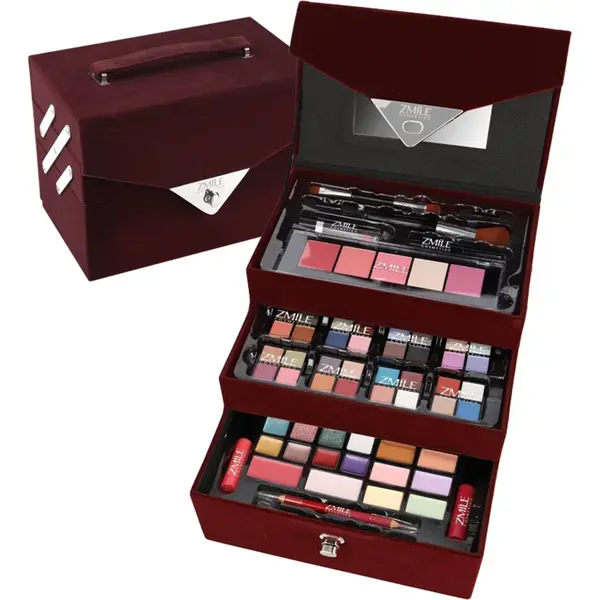 ZMILE COSMETICS ZMILE COSMETICS Beauty Case Velvety kozmetički kofer Dark Berry