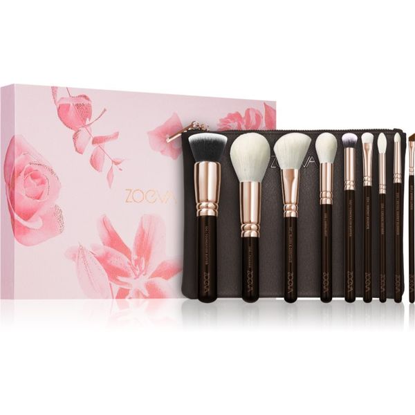 ZOEVA ZOEVA The Complete Brush Set Rose Golden Edition Set kistova s torbicom