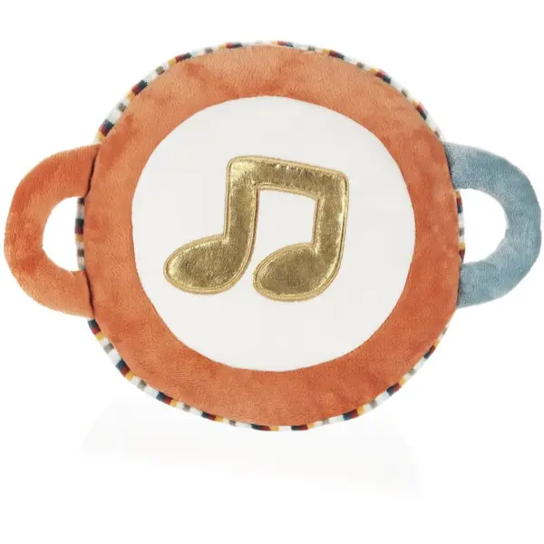 Zopa Zopa Plush Musical Toy 3 in 1 My First Drum plišana igračka s melodijom 12 m+ 1 kom