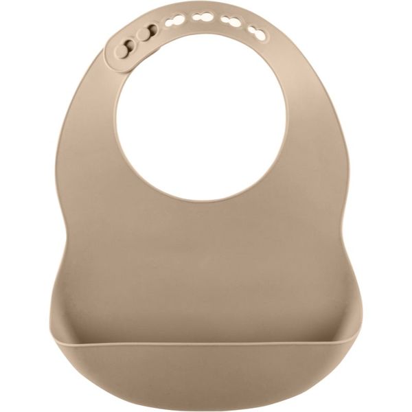 Zopa Zopa Silicone Bib Pastel podbradnik Sand Beige 1 kom