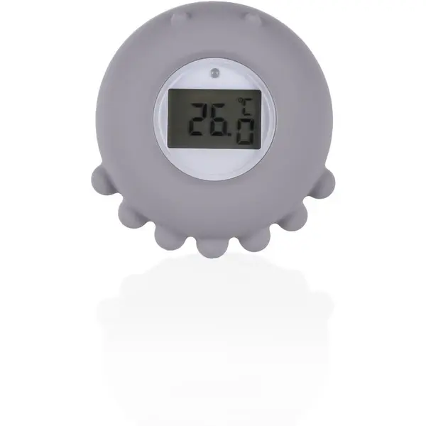 Zopa Zopa Silicone Digital Thermometer 2in1 digitalni toplomjer za u kadu Dove Grey 1 kom