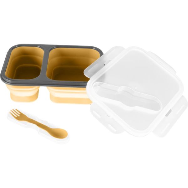 Zopa Zopa Silicone Lunch Box Large komplet pribora za jelo Mustard Yellow 21x15 cm 1 kom