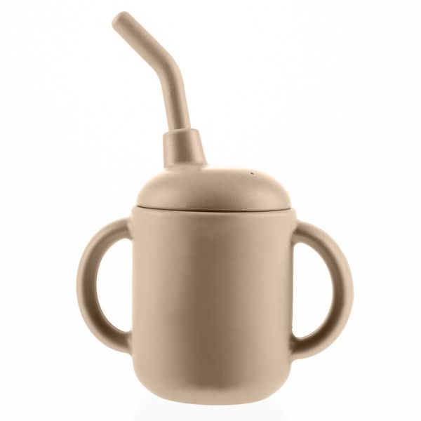 Zopa Zopa Silicone Mug šalica 2 u 1 Sand Beige 1 kom