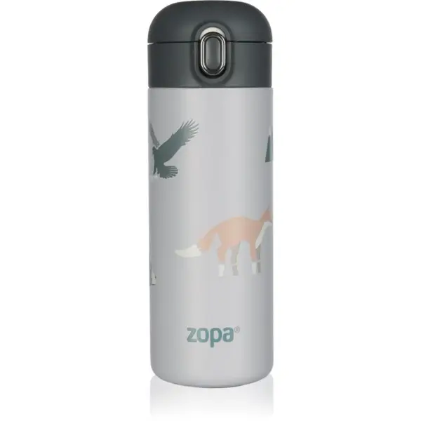 Zopa Zopa Thermo Bottle with Drinking Spout termosica sa slamkom Mountains 400 ml