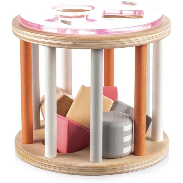 Zopa Zopa Wooden Jigsaw aktivna umetaljka od drva 18 m+ Pink 1 kom