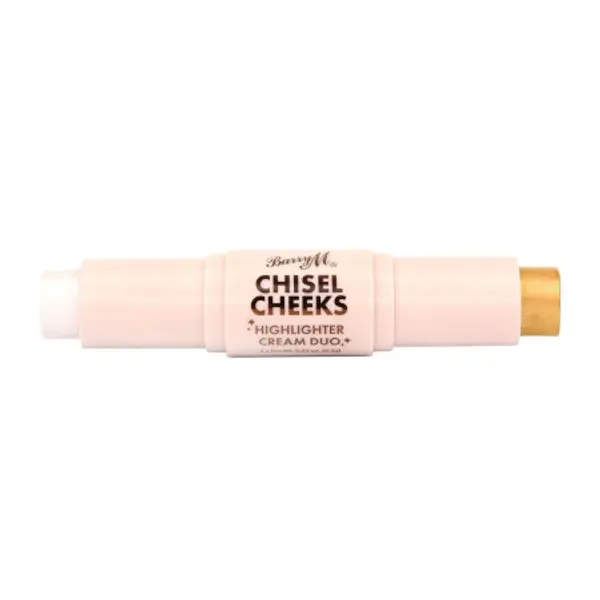 Barry M Barry M kremasti highlighter duo - Chisel Cheeks Highlighter Cream Duo - 1 White/Pale God