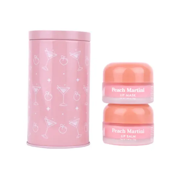 Barry M Barry M set za njegu usana - Lip Care Duo - Peach Martini