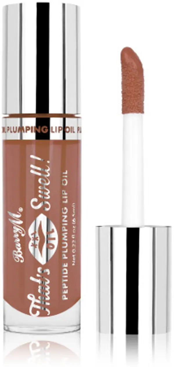 Barry M Barry M  ulje za usne s efektom punjenja  - That's Swell! Peptide Plumping Lip Oil - Nude Nectar
