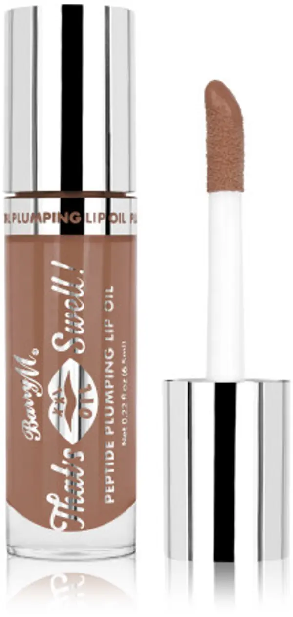 Barry M Barry M ulje za usne s efektom punjenja - That's Swell! Peptide Plumping Lip Oil - Taupe Tocuh