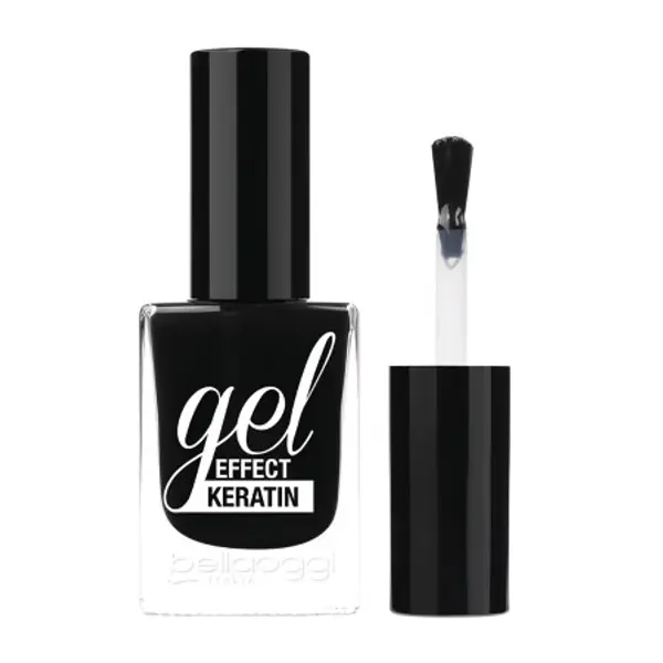 bellaoggi bellaoggi Gel Effect Keratin Nail Polish - Black to Gold
