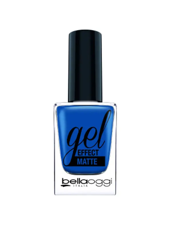bellaoggi bellaoggi Gel Effect Matte Nail Polish - Glowing Blue