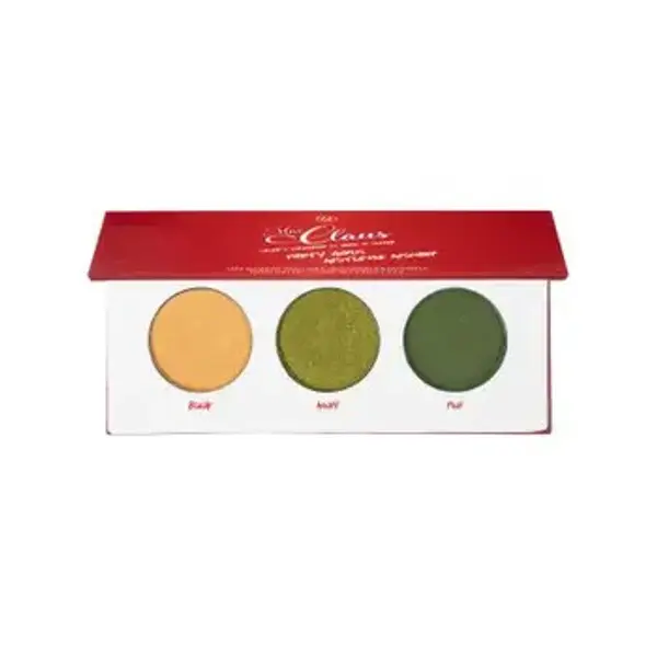 BH Cosmetics BH Cosmetics Party Girls - Mini Shadow Trio - Mistletoe Mischief