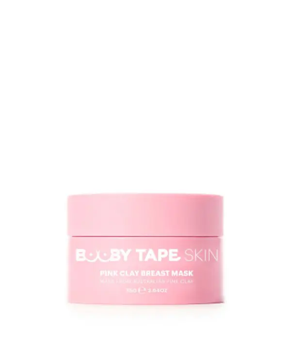 BOOBY TAPE BOOBY TAPE maska ​​od ružičaste gline Pink Clay Brest Mask