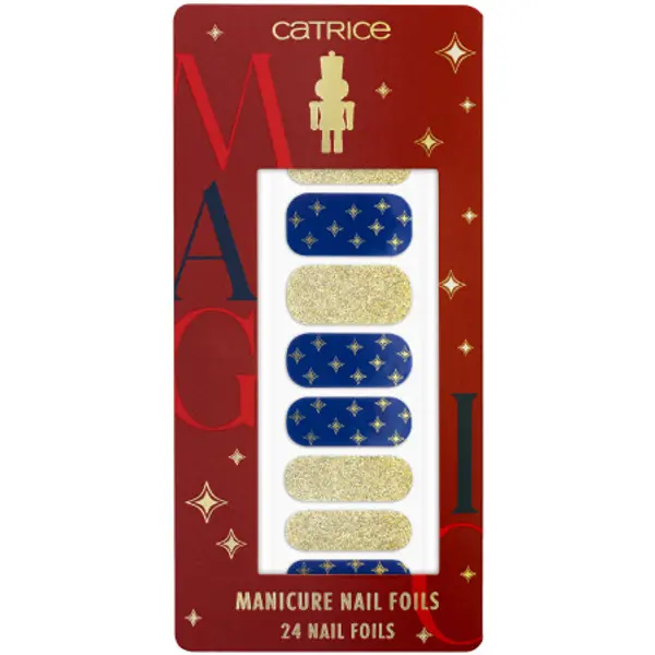 CATRICE CATRICE Magic Christmas Story Manicure Nail Foils - C01 Drosselmeyer's Surprises