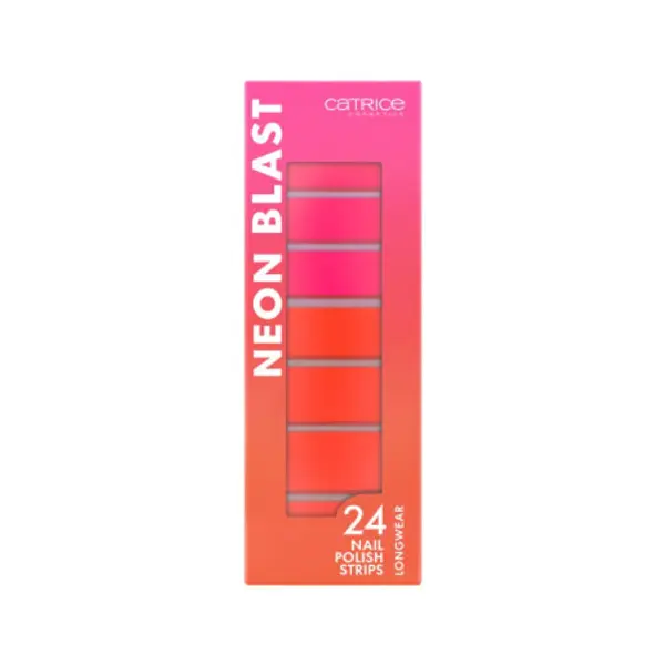 CATRICE CATRICE Neon Blast Nail Polish Strips - 020 Neon Thunder