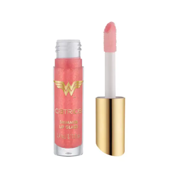 CATRICE CATRICE Wonder Woman Shimmer Lip Glaze - 020 Brave And Powerful