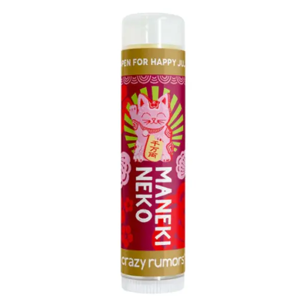 Crazy Rumors Crazy Rumors Lip Balm - Maneki Neko