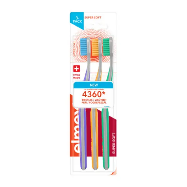 elmex elmex - Super Soft četkica za zube 3 pak- Super Soft Tootbrush 3 Pack