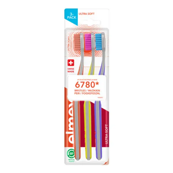 elmex elmex- Ultra Soft četkica za zube 3 pak-  Ultra Soft Tootbrush 3 Pack