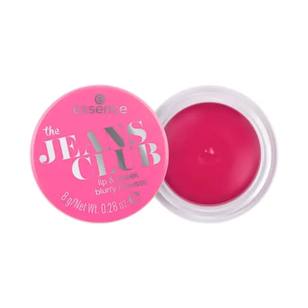 essence essence mousse za usne i obraze - the JEANS CLUB lip & cheek blurry mousse 01