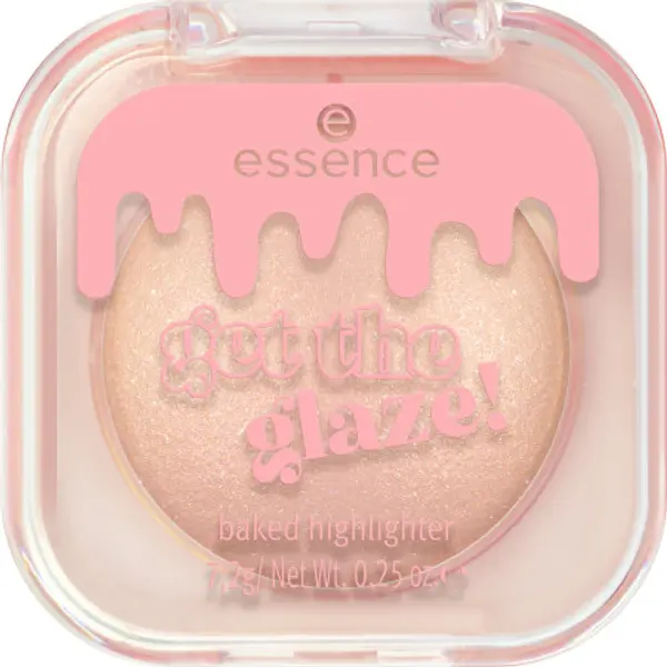 essence essence pečeni iluminator - get the glaze! baked highlighter 01
