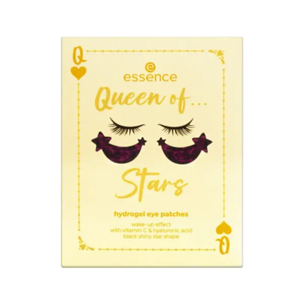 essence essence Queen Of... Stars Hydrogel Eye Patches - 01 Be The Shining Star Of The Game - hidrogel flasteri za oči