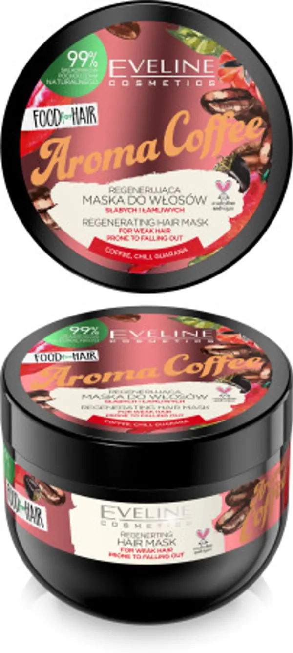 EVELINE COSMETICS EVELINE COSMETICS maska za kosu - Food For Hair Mask - Aroma Coffee (500ml)