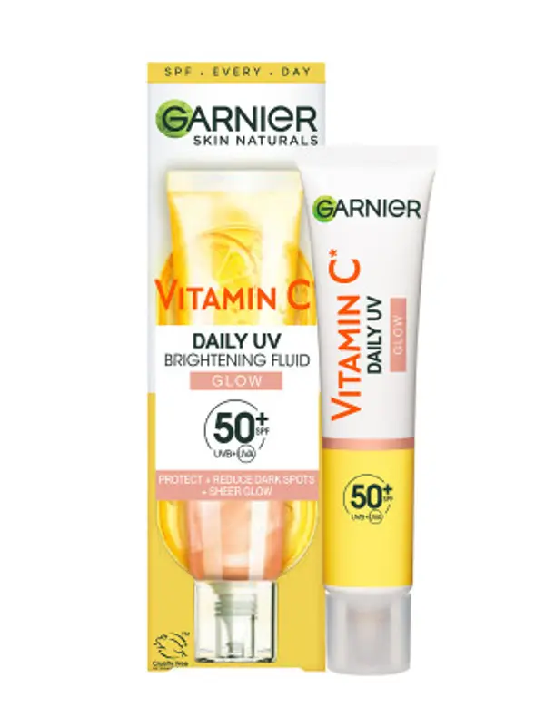 Garnier Garnier fluid za blistavu kožu - Skin Naturals Vitamin C Daily Fluid SPF 50+