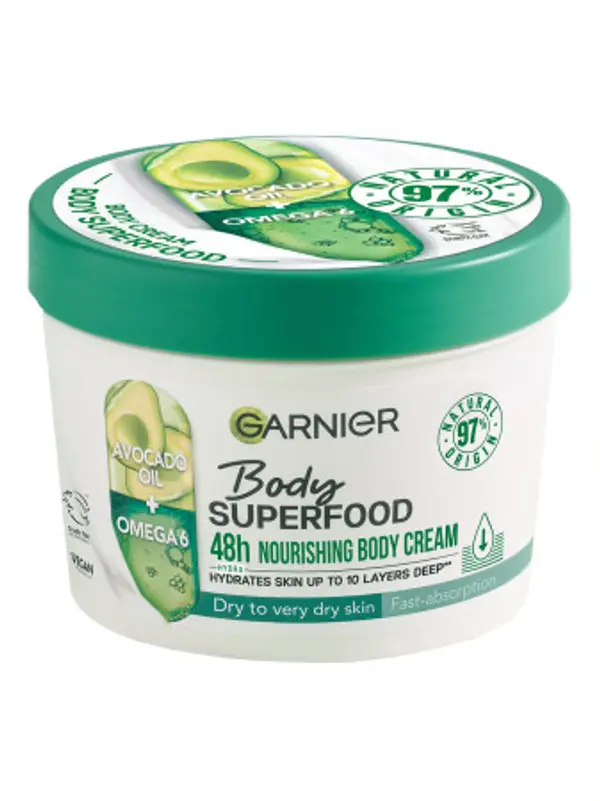Garnier Garnier krema za tijelo - Body Superfood Nourishing Cream - Avocado & Omega 6