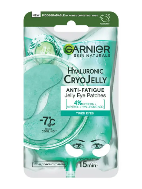 Garnier Garnier maska - Hyaluronic Cryo Jelly Eye Mask