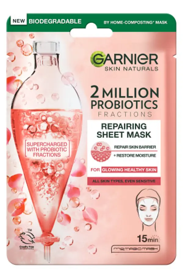 Garnier Garnier maska za lice - Probiotic Repairing Sheet Mask