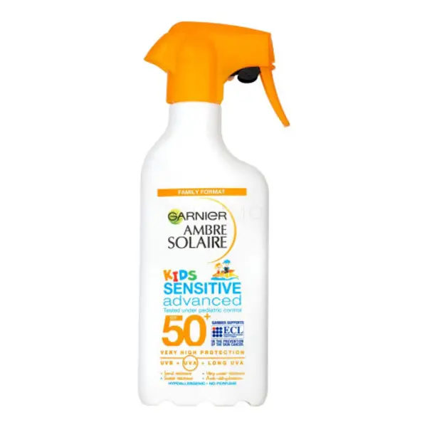Garnier Garnier sprej za djecu - Ambre Solaire Kids Sensitive Advanced Spray SPF50+