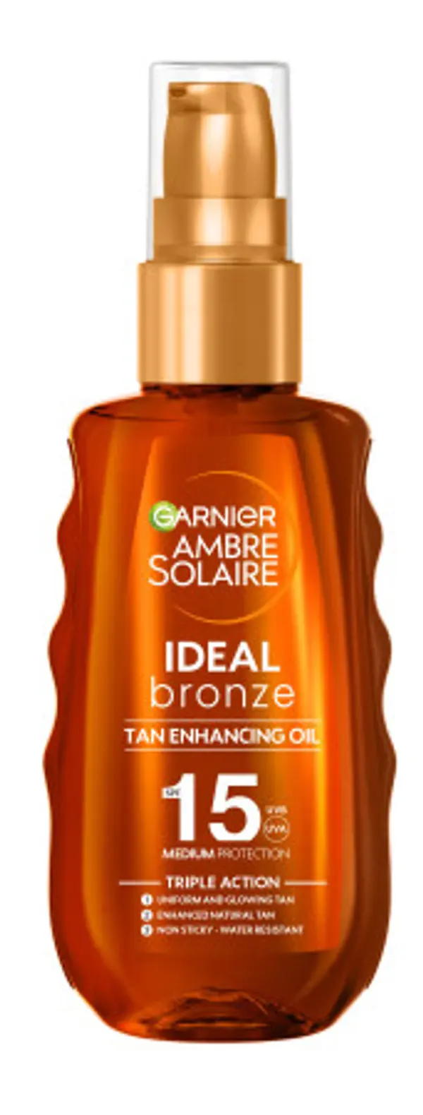 Garnier Garnier ulje za sunčanje - Ambre Solaire Ideal Bronze Protective Oil Spray - SPF15