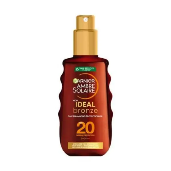 Garnier Garnier ulje za sunčanje - Ambre Solaire Ideal Bronze Protective Oil Spray - SPF20