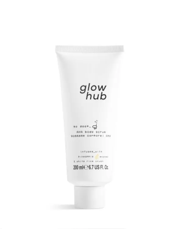 Glow Hub Glow Hub piling za tijelo Go Deep AHA Body Scrub