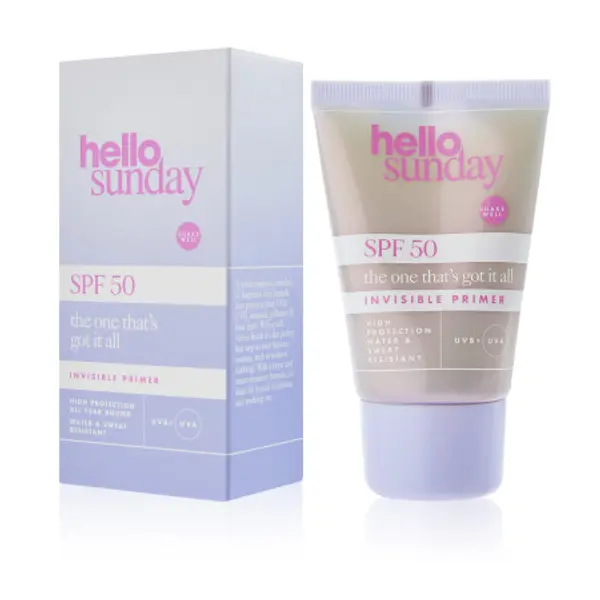 hello sunday hello sunday primer - Invisible Facial Primer - The One That´s Got It All (SPF 50)