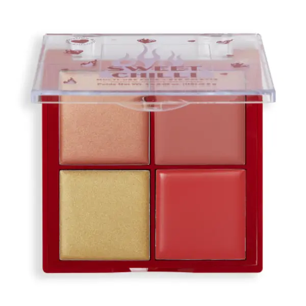I Heart Revolution I Heart Revolution Sweet Chilli Cream Blush & Highlight Quad
