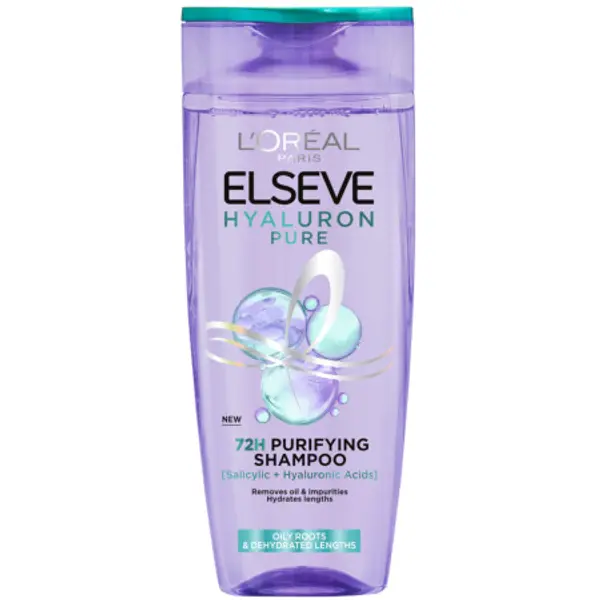 L’Oréal Paris L’Oréal Paris Elseve Hyaluron pure šampon za dehidriranu kosu koja se brzo masti 400ml