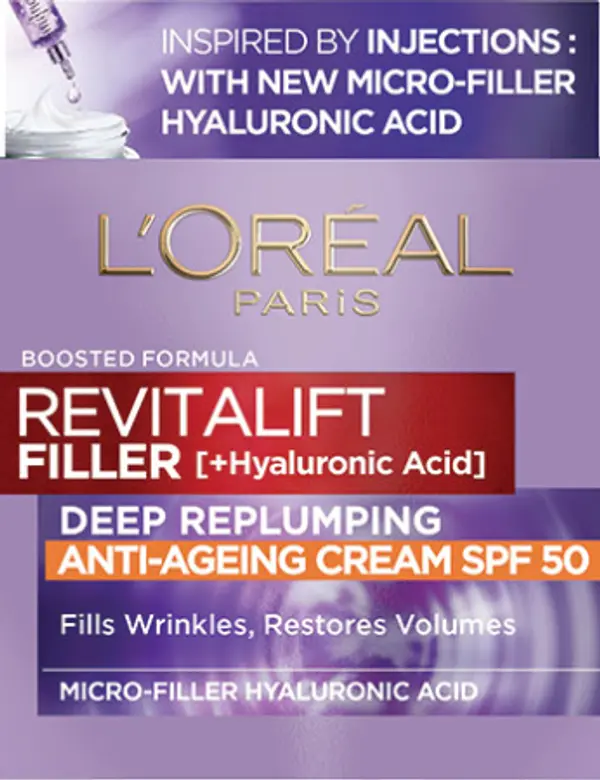 L’Oréal Paris L’Oréal Paris krema - Revitalift Filler Face Cream SPF50
