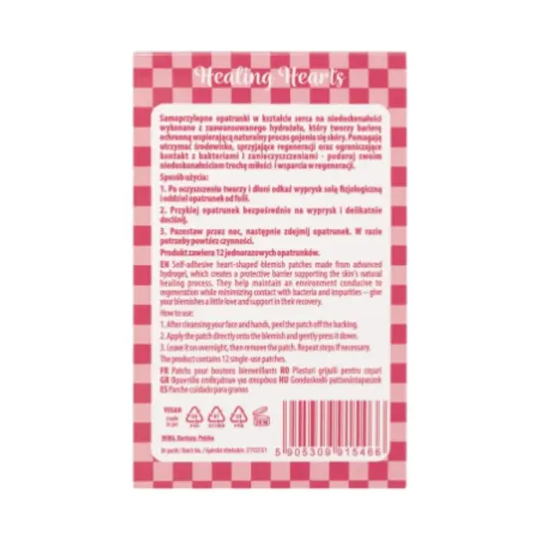 Lovely Lovely HEALING HEARTS CALMING PIMPLE PATCHES
