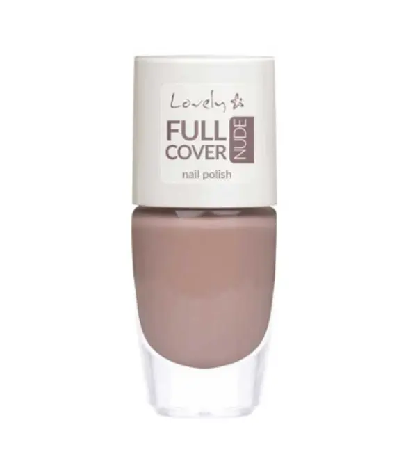 Lovely Lovely Nail Polish Full Cover Nude - 1