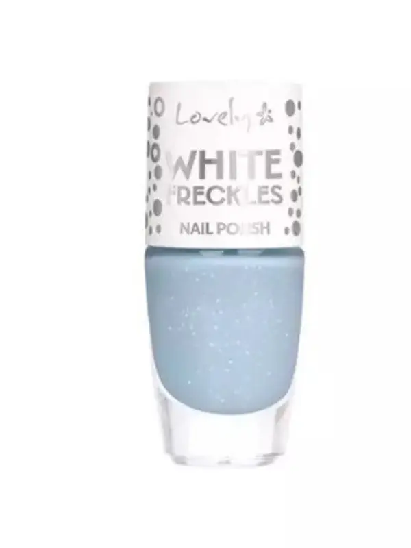 Lovely Lovely White Freckles Nail Polish - 5