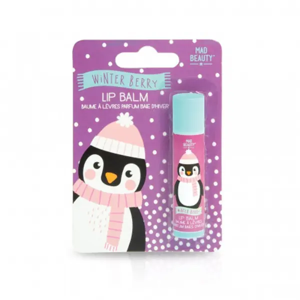Mad Beauty Mad Beauty balzam za usne -  I Love Christmas Lip Balm -  Penguin