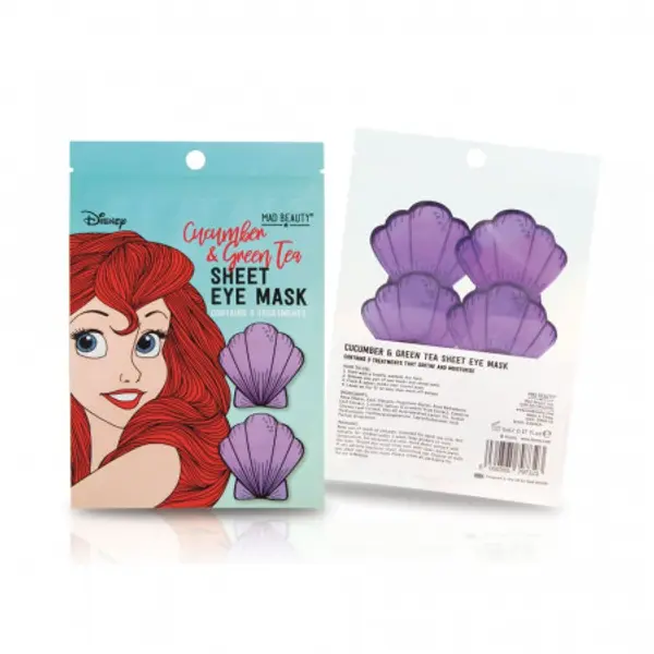 Mad Beauty Mad Beauty maska za oči - Disney Ariel Eye Mask