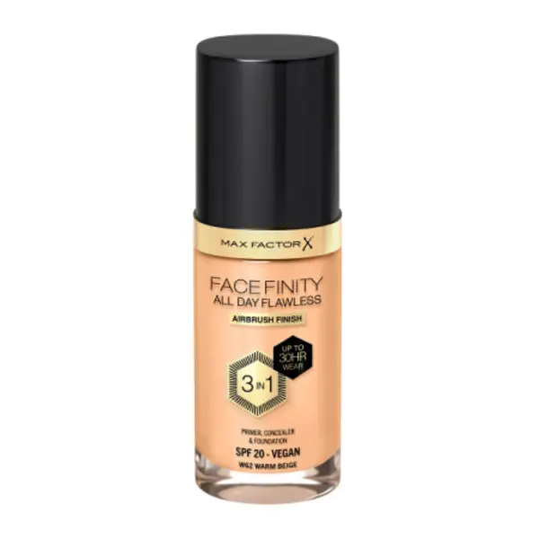 Max Factor Max Factor Facefinity Foundation - W62 Warm Beige - puder