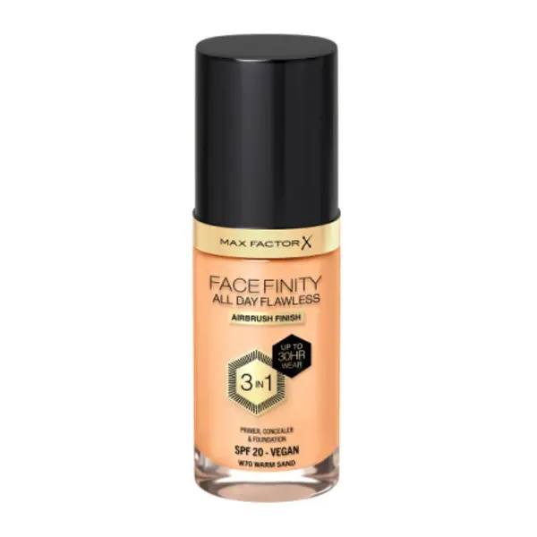 Max Factor Max Factor Facefinity Foundation - W70 Warm Sand - puder