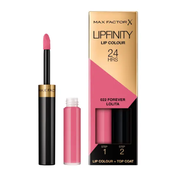 Max Factor Max Factor Lipfinity 2-Step Long Lasting Lipstick - 022 Forever Lolita - ruž za usne